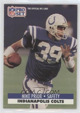 1991 Pro Set - [Base] #529.2 - Mike Prior (Corrected: Text on Back)