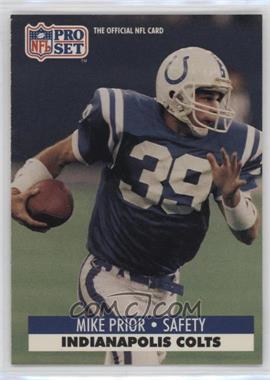 1991 Pro Set - [Base] #529.2 - Mike Prior (Corrected: Text on Back)