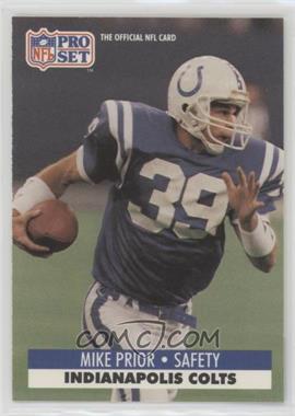 1991 Pro Set - [Base] #529.2 - Mike Prior (Corrected: Text on Back)