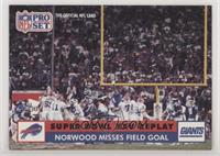 Super Bowl XXV Replay - Norwood Misses Field Goal