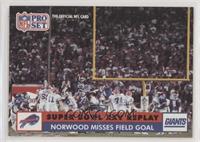 Super Bowl XXV Replay - Norwood Misses Field Goal