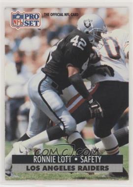 1991 Pro Set - [Base] #546 - Ronnie Lott