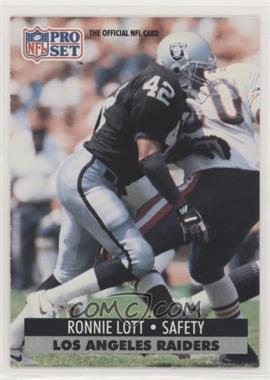 1991 Pro Set - [Base] #546 - Ronnie Lott