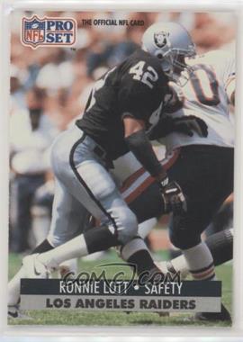 1991 Pro Set - [Base] #546 - Ronnie Lott