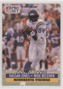 1991 Pro Set - [Base] #572 - Hassan Jones