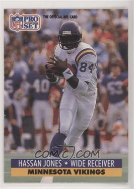 1991 Pro Set - [Base] #572 - Hassan Jones