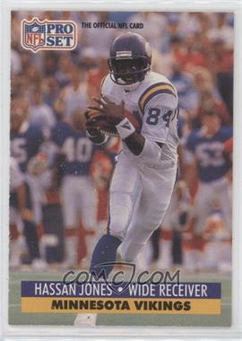 1991 Pro Set - [Base] #572 - Hassan Jones