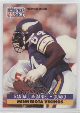 1991 Pro Set - [Base] #575 - Randall McDaniel [EX to NM]