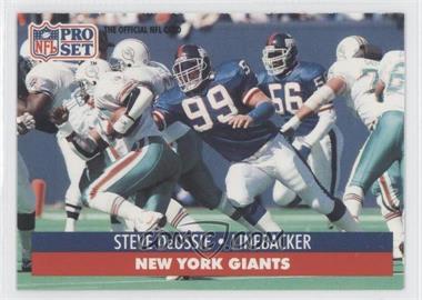 1991 Pro Set - [Base] #58 - Steve DeOssie