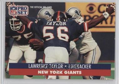 1991 Pro Set - [Base] #602 - Lawrence Taylor [Noted]