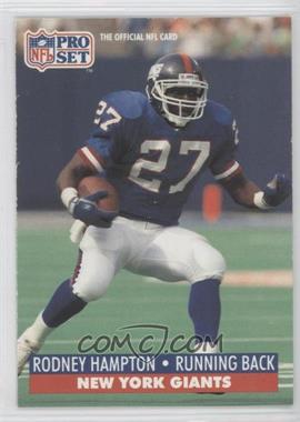 1991 Pro Set - [Base] #62 - Rodney Hampton