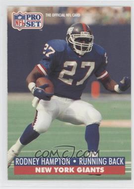 1991 Pro Set - [Base] #62 - Rodney Hampton