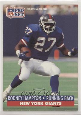 1991 Pro Set - [Base] #62 - Rodney Hampton