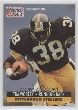 1991 Pro Set - [Base] #639 - Tim Worley