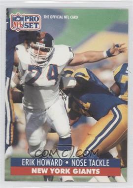 1991 Pro Set - [Base] #64 - Erik Howard