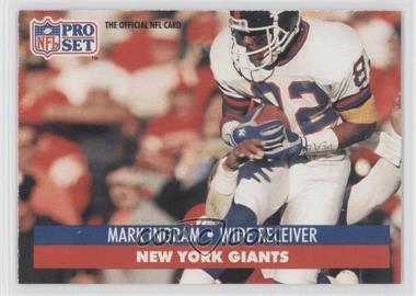 1991 Pro Set - [Base] #65 - Mark Ingram