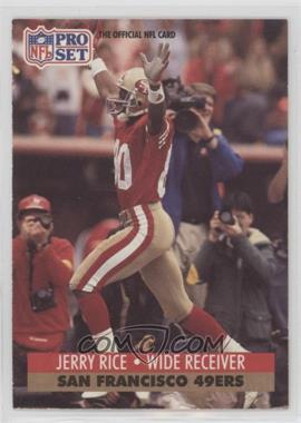 1991 Pro Set - [Base] #654 - Jerry Rice