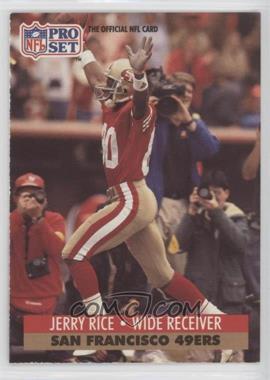 1991 Pro Set - [Base] #654 - Jerry Rice