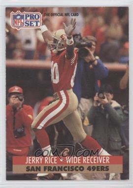 1991 Pro Set - [Base] #654 - Jerry Rice