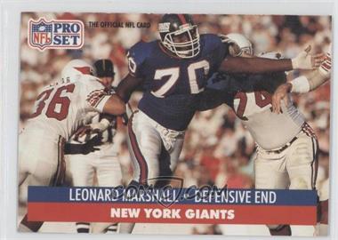 1991 Pro Set - [Base] #67 - Leonard Marshall