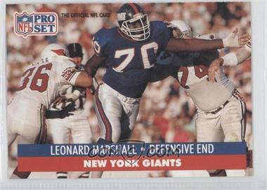 1991 Pro Set - [Base] #67 - Leonard Marshall