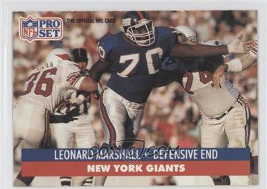 1991 Pro Set - [Base] #67 - Leonard Marshall