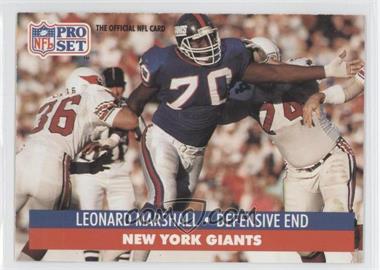 1991 Pro Set - [Base] #67 - Leonard Marshall