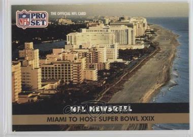 1991 Pro Set - [Base] #687 - NFL Newsreel - Super Bowl XXIX