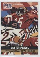 NFL Newsreel - 1991 American Bowl - Berlin [Poor to Fair]