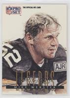 Legends - Mike Webster (Legends is in Brown on Back)