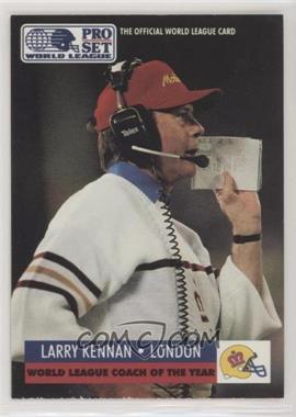 1991 Pro Set - [Base] #703 - Award Winner - Larry Kennan