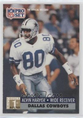 1991 Pro Set - [Base] #741 - 1st Round Draft Choice - Alvin Harper