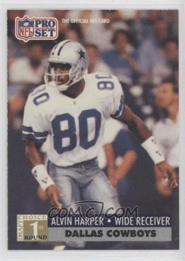 1991 Pro Set - [Base] #741 - 1st Round Draft Choice - Alvin Harper