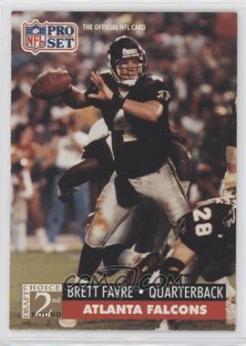 1991 Pro Set - [Base] #762 - 2nd Round Draft Choice - Brett Favre