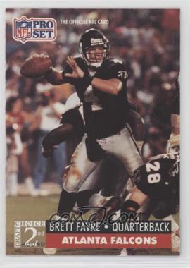 1991 Pro Set - [Base] #762 - 2nd Round Draft Choice - Brett Favre