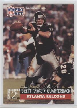 1991 Pro Set - [Base] #762 - 2nd Round Draft Choice - Brett Favre