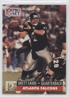 1991 Pro Set - [Base] #762 - 2nd Round Draft Choice - Brett Favre