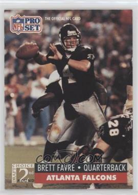 1991 Pro Set - [Base] #762 - 2nd Round Draft Choice - Brett Favre