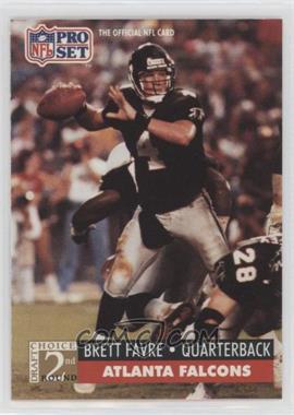 1991 Pro Set - [Base] #762 - 2nd Round Draft Choice - Brett Favre