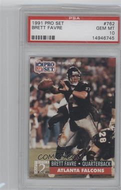 1991 Pro Set - [Base] #762 - 2nd Round Draft Choice - Brett Favre [PSA 10 GEM MT]