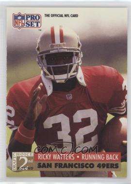 1991 Pro Set - [Base] #774 - 2nd Round Draft Choice - Ricky Watters