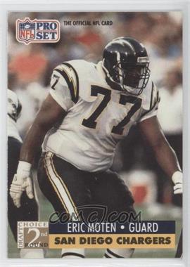 1991 Pro Set - [Base] #776 - 2nd Round Draft Choice - Eric Moten