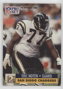 1991 Pro Set - [Base] #776 - 2nd Round Draft Choice - Eric Moten