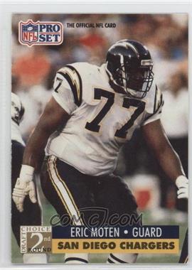 1991 Pro Set - [Base] #776 - 2nd Round Draft Choice - Eric Moten