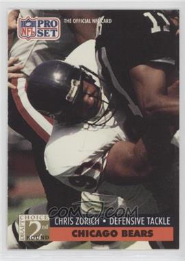1991 Pro Set - [Base] #778 - 2nd Round Draft Choice - Chris Zorich