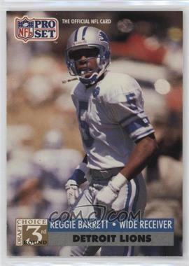 1991 Pro Set - [Base] #787 - 3rd Round Draft Choice - Reggie Barrett