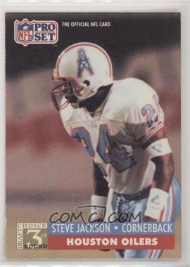 1991 Pro Set - [Base] #800 - 3rd Round Draft Choice - Steve Jackson