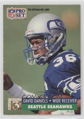 1991 Pro Set - [Base] #803 - 3rd Round Draft Choice - David Daniels