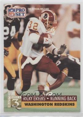 1991 Pro Set - [Base] #805 - 3rd Round Draft Choice - Ricky Ervins