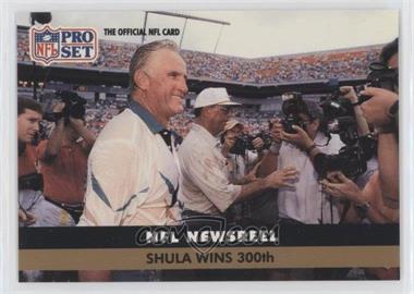 1991 Pro Set - [Base] #813 - NFL Newsreel - Shula Wins 300th